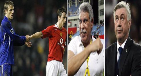 تقرير .. اجهزة فنية "عائلية" .. جاري نيفيل يسير على خطى المعلم والتوأم